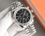 Rolex Oyster Perpetual Replica with Jubilee Bracelet 9100 Movement 904L Steel 41mm Black Men Watch